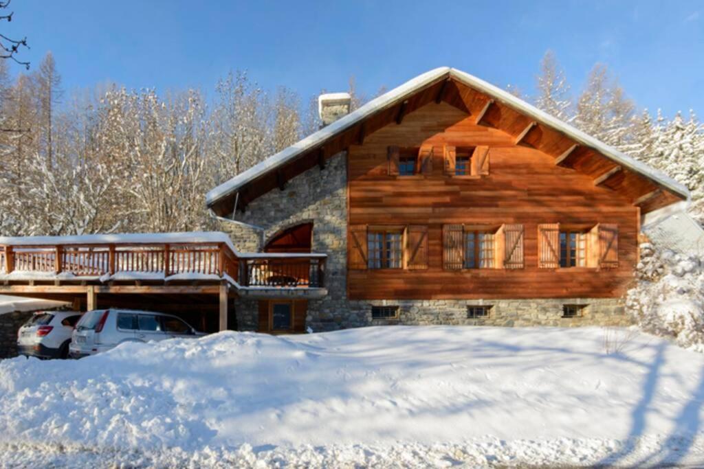 Mont Milo, Spacieux, 5Ch, Sauna, Billard, Babyfoot, Borne De Recharge Electrique Briançon Eksteriør billede